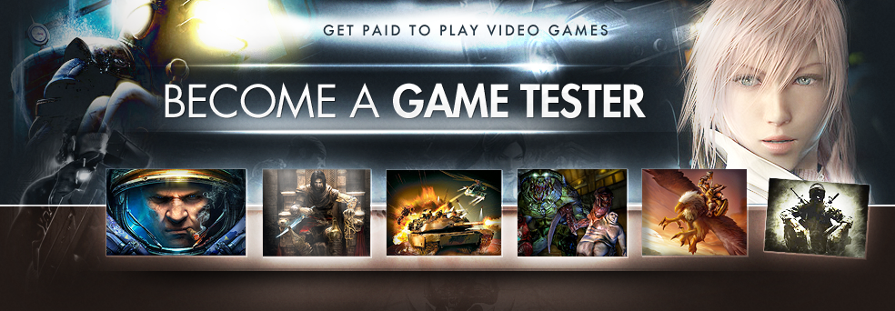 Video game tester work online from home